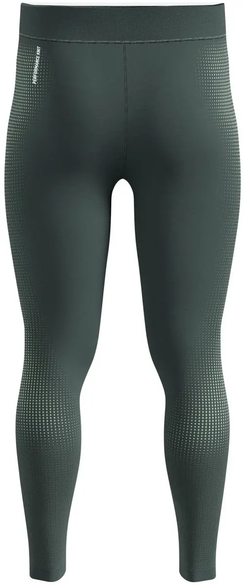 ODLO Performance Warm Eco Thermobroek Heren S - Donkergroen