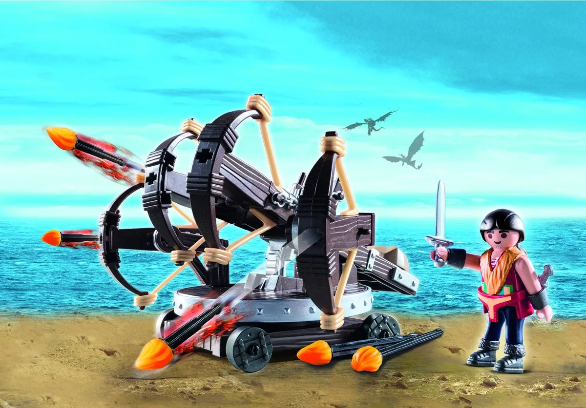 Playmobil Eret Viervoudige Ballista 9249 - Multicolor