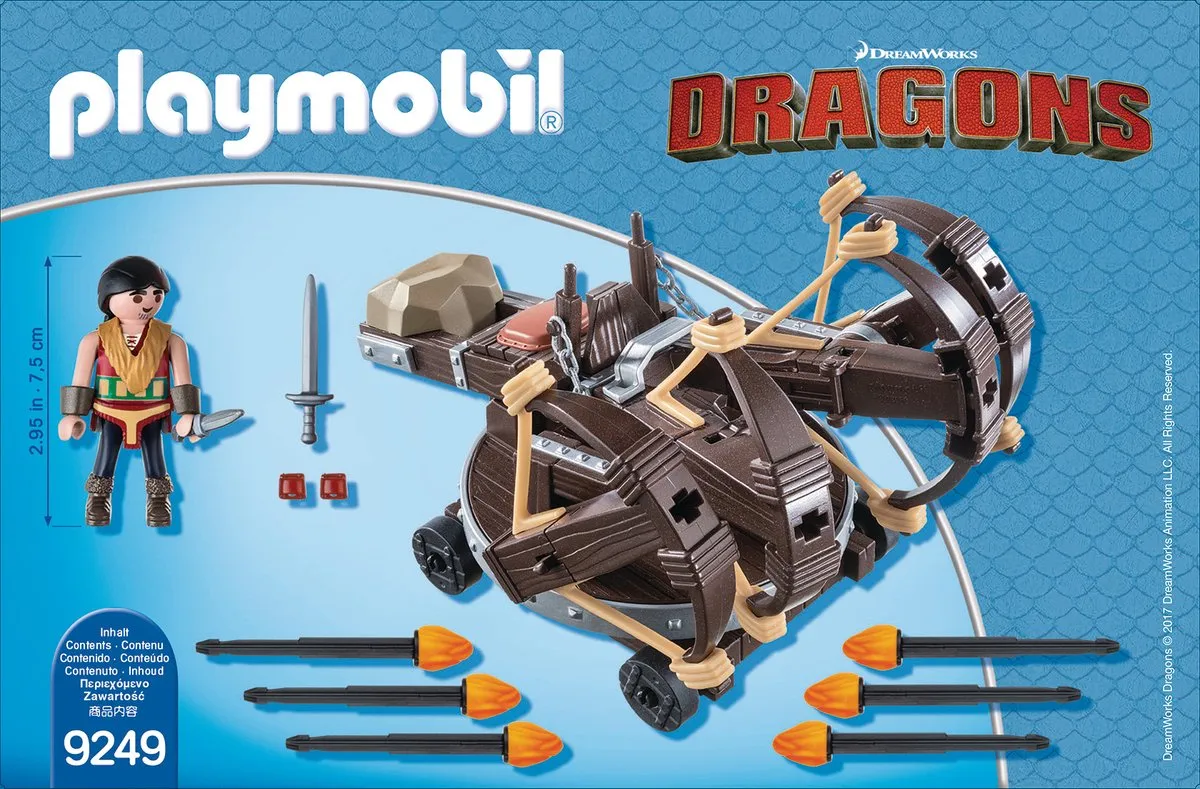 Playmobil Eret Viervoudige Ballista 9249 - Multicolor