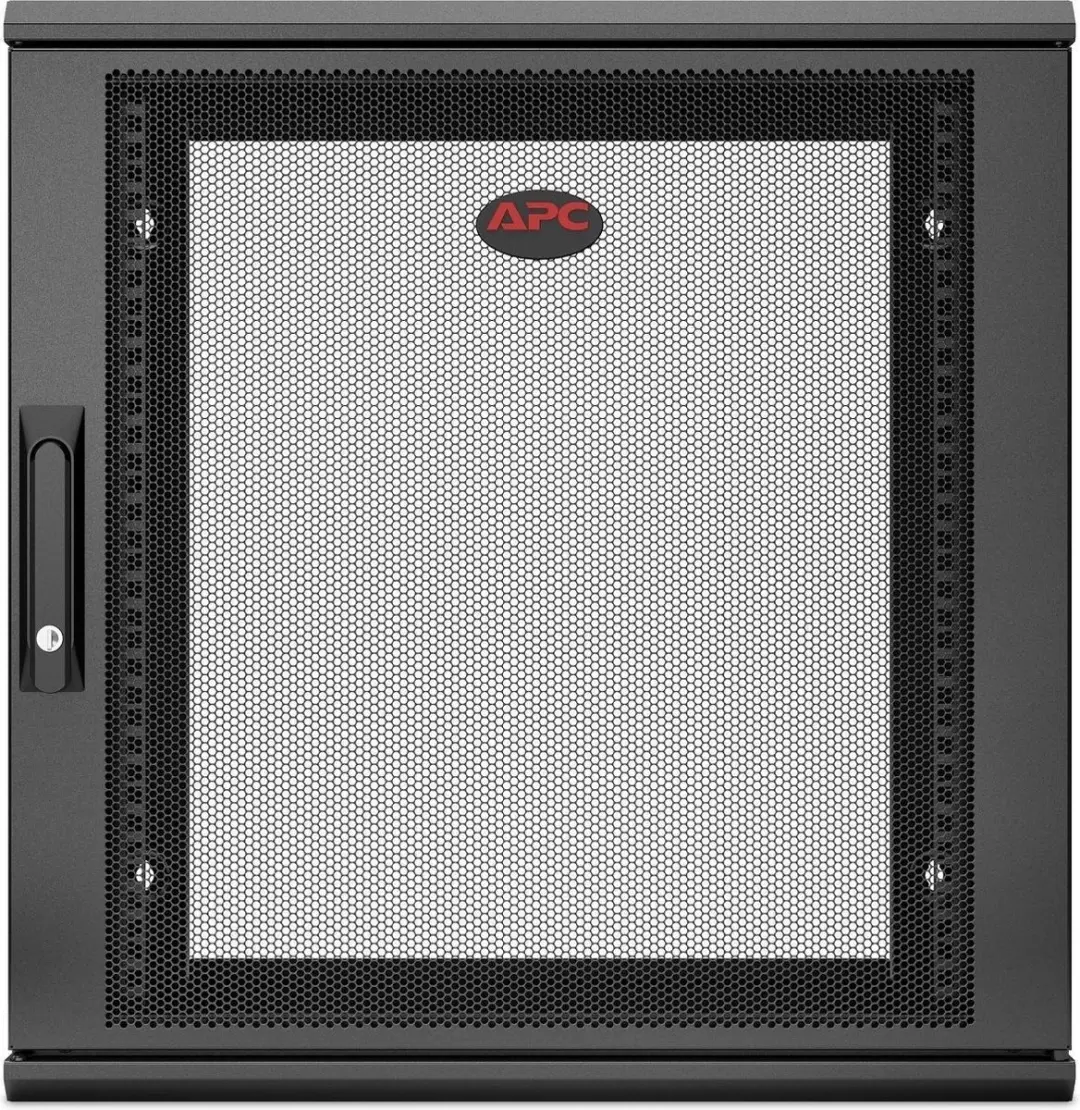 APC NetShelter WX AR112SH4 Wandpatchkast 12U - 400mm Diep - Zwart - afbeelding 3 van 5