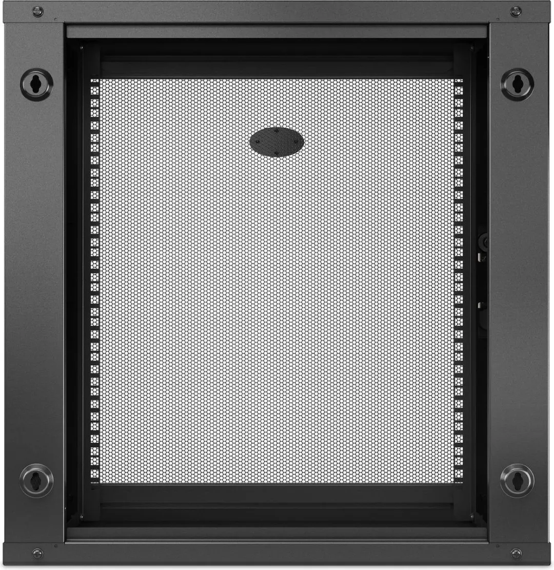APC NetShelter WX AR112SH4 Wandpatchkast 12U - 400mm Diep - Zwart - afbeelding 4 van 5