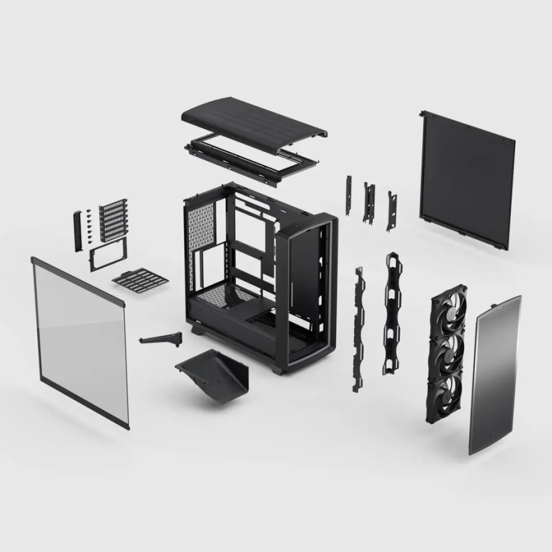 Fractal Design Summit Ambience Midi Tower - Zwart