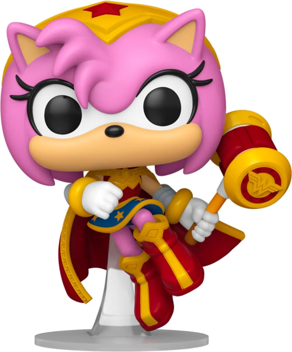 Funko Pop! Sonic x Justice League Amy als Wonder Woman 595