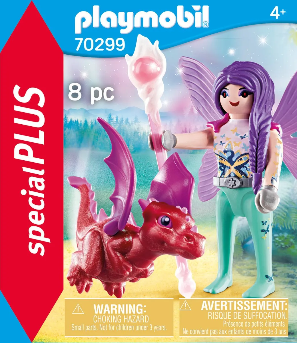 Playmobil Special Plus Fee met Drakenbaby 70299 - Multicolor - afbeelding 6 van 6