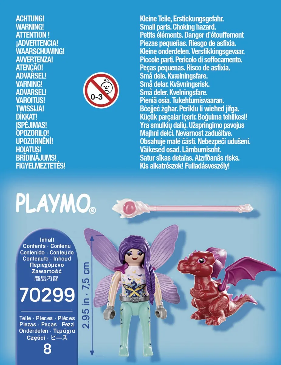 Playmobil Special Plus Fee met Drakenbaby 70299 - Multicolor