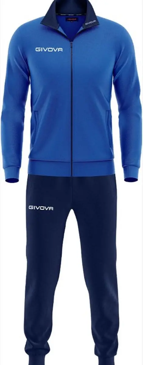 Givova Trainingspak 4XL - Blauw