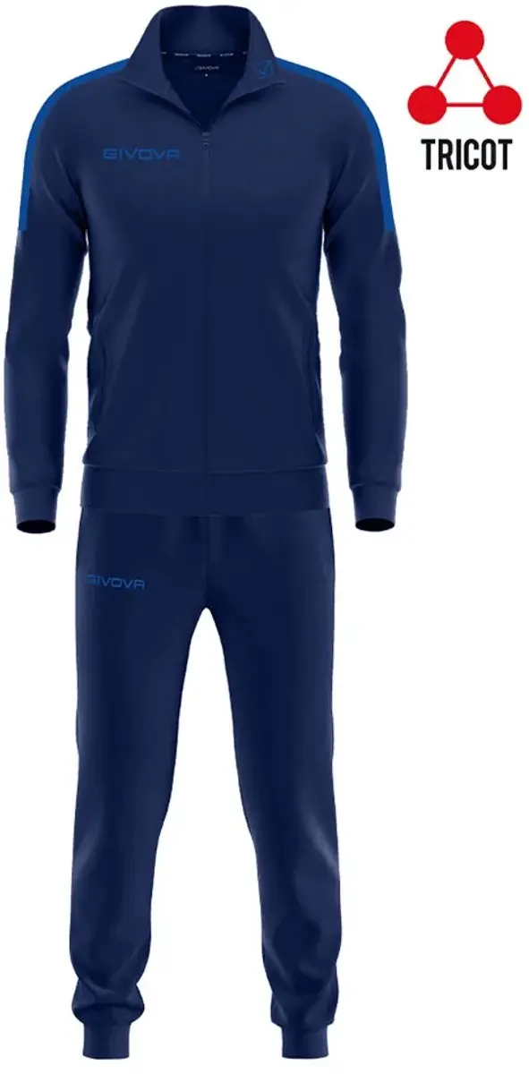 Givova Revolution Trainingspak - S - Blauw - afbeelding 2 van 6