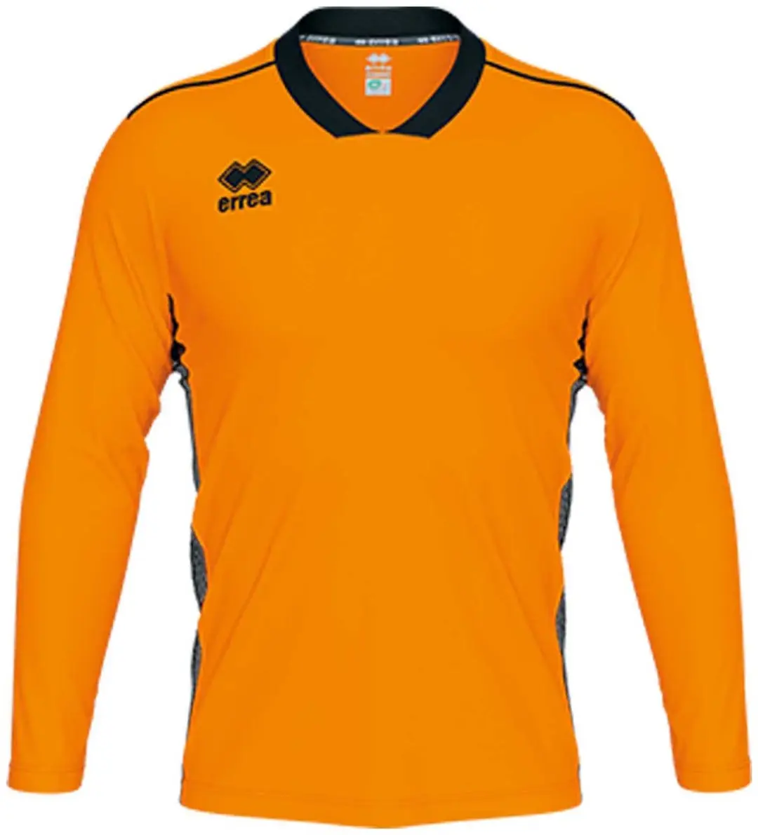 T-Shirt Errea Jerzy Maglia Ml Ad Arancio_Fluo Nero