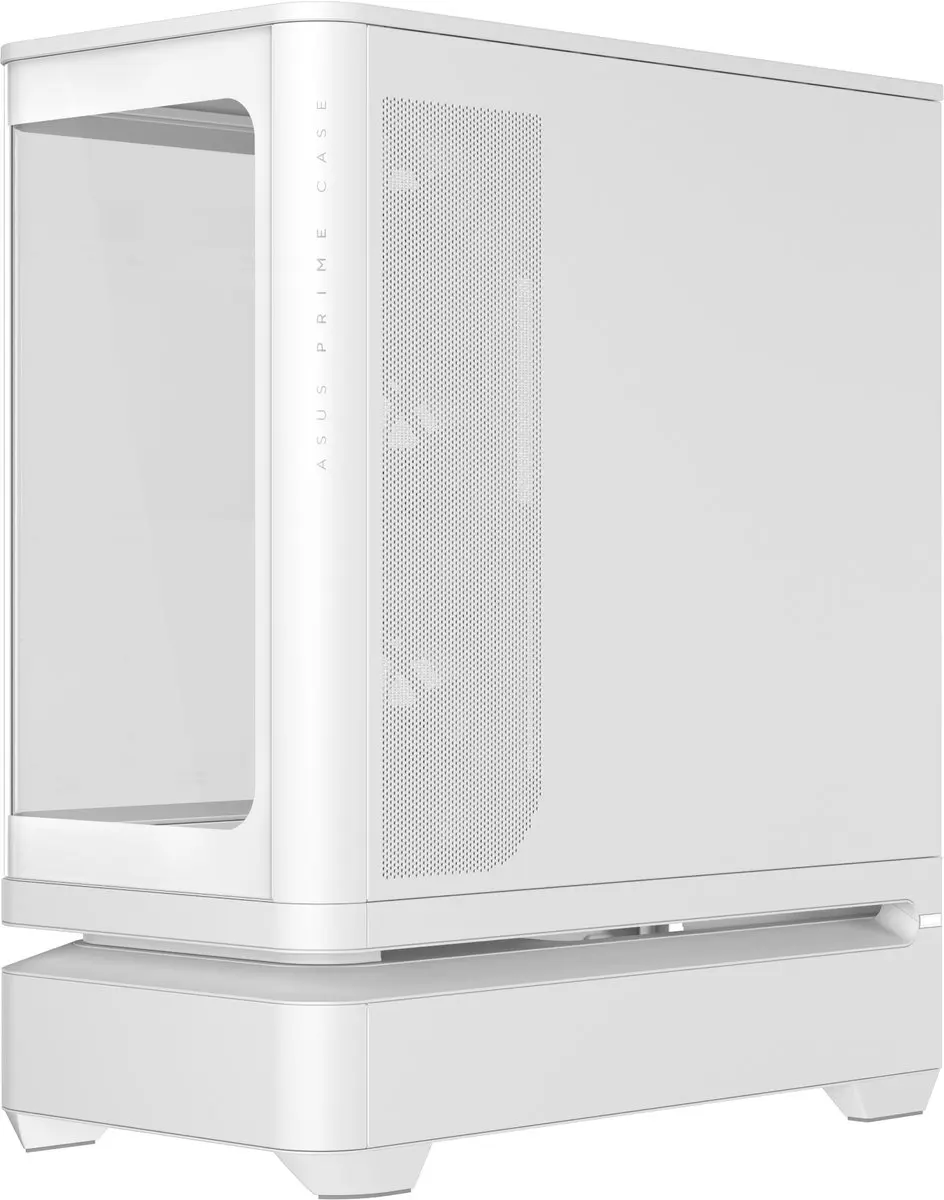 ASUS Prime AP304 TG ARGB PC Behuizing - Wit