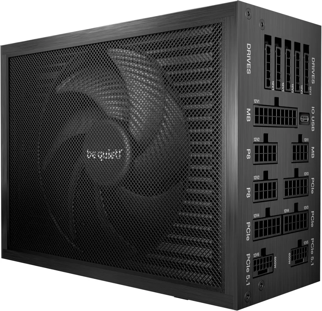 be quiet! Dark Power Pro 14 IO power supply unit 1600 W 20+4 pin ATX ATX Zwart