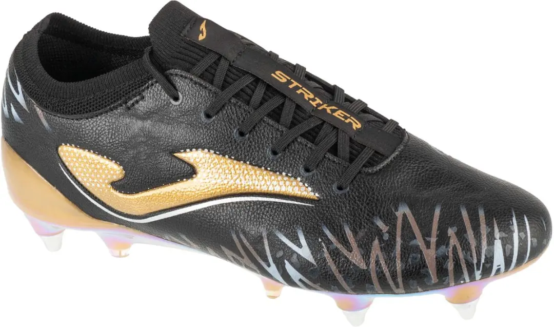 Joma Striker 25 SG STRIKS, Mannen, Zwart, Voetbalschoenen, maat: 44