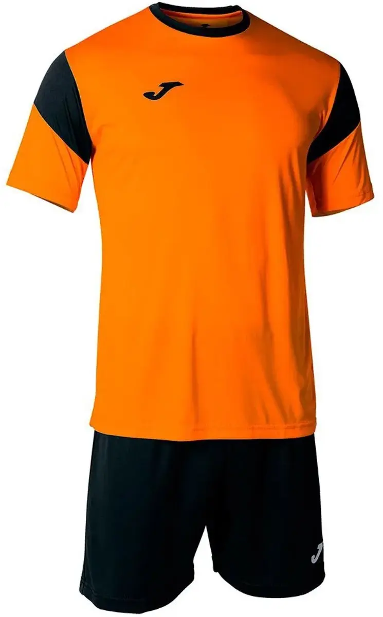 Joma Phoenix Voetbalset Korte Mouw Kinderen 104 - Oranje/Zwart