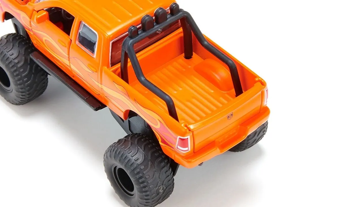 SIKU 2358 Dodge RAM 1500 Speelgoedauto 1:50 - Metaal/Zwart Oranje