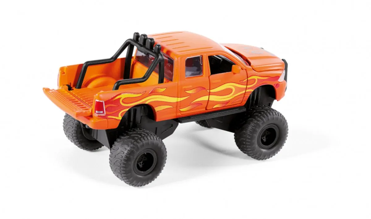 SIKU 2358 Dodge RAM 1500 Speelgoedauto 1:50 - Metaal/Zwart Oranje