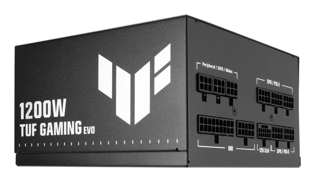 ASUS TUF Gaming 1200G-EVO Voeding 1200W - Zwart