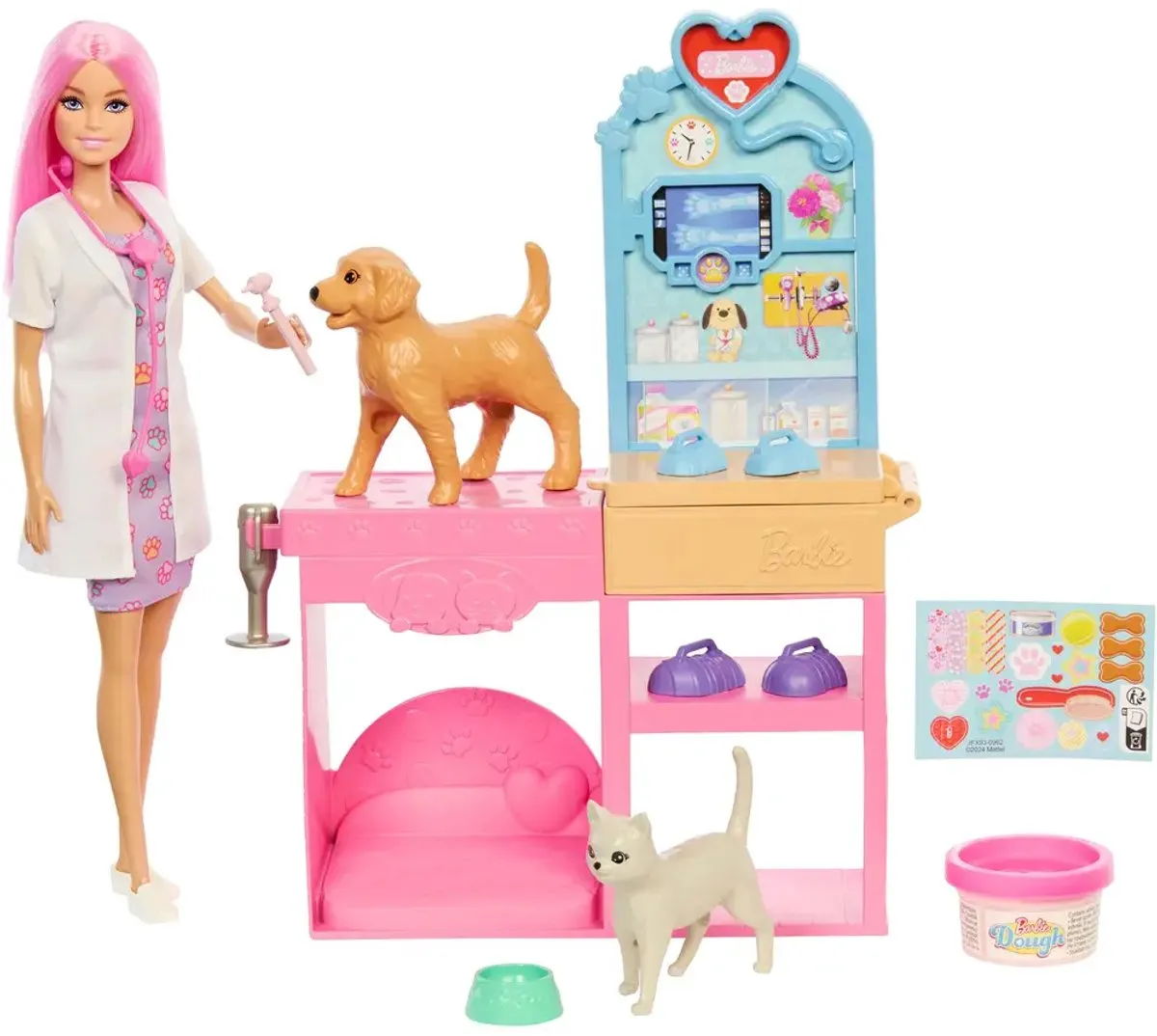 Barbie Careers Snelgips Dierenkliniek JFX93