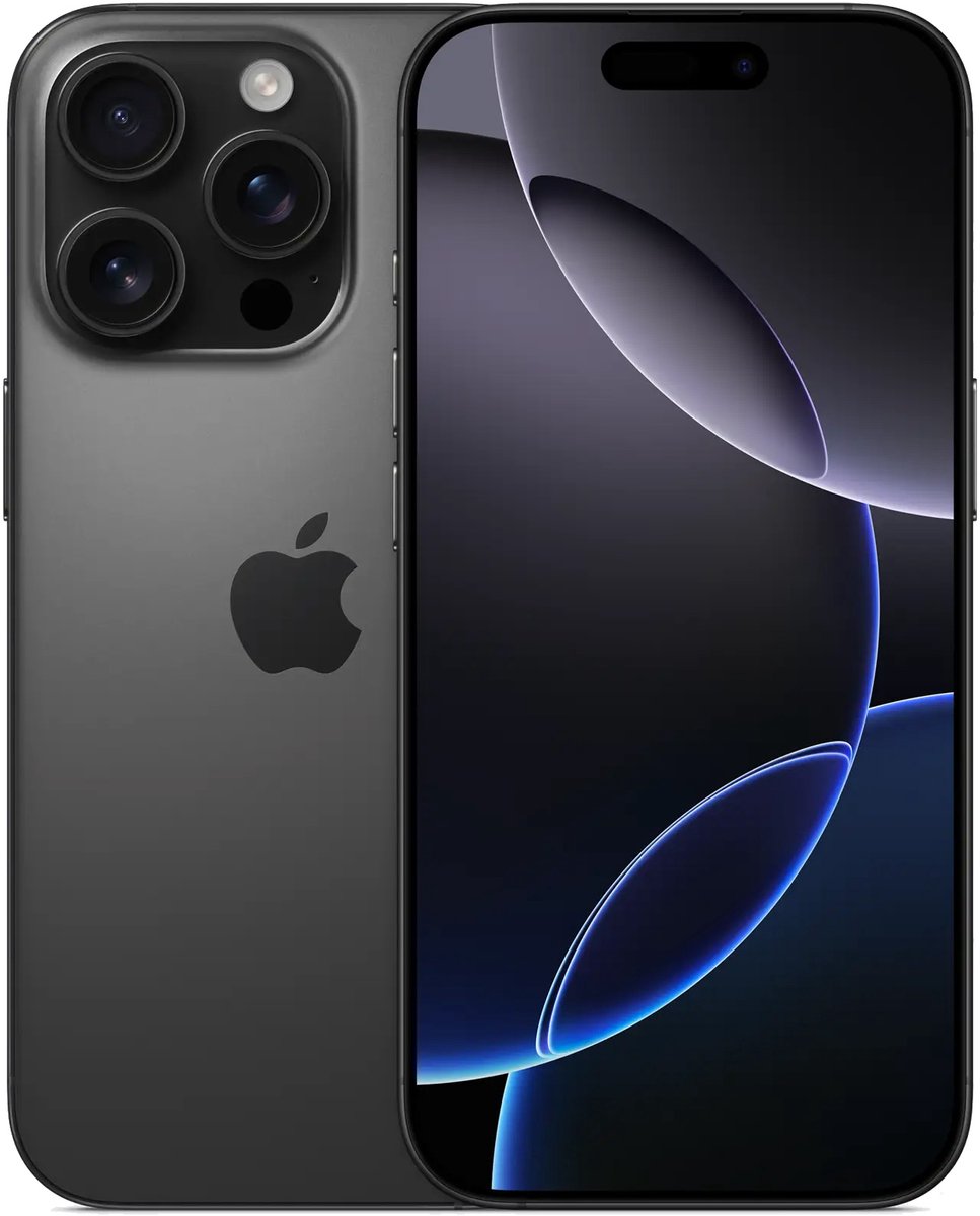 Apple iPhone 16 Pro - 256GB - Zwart Titanium