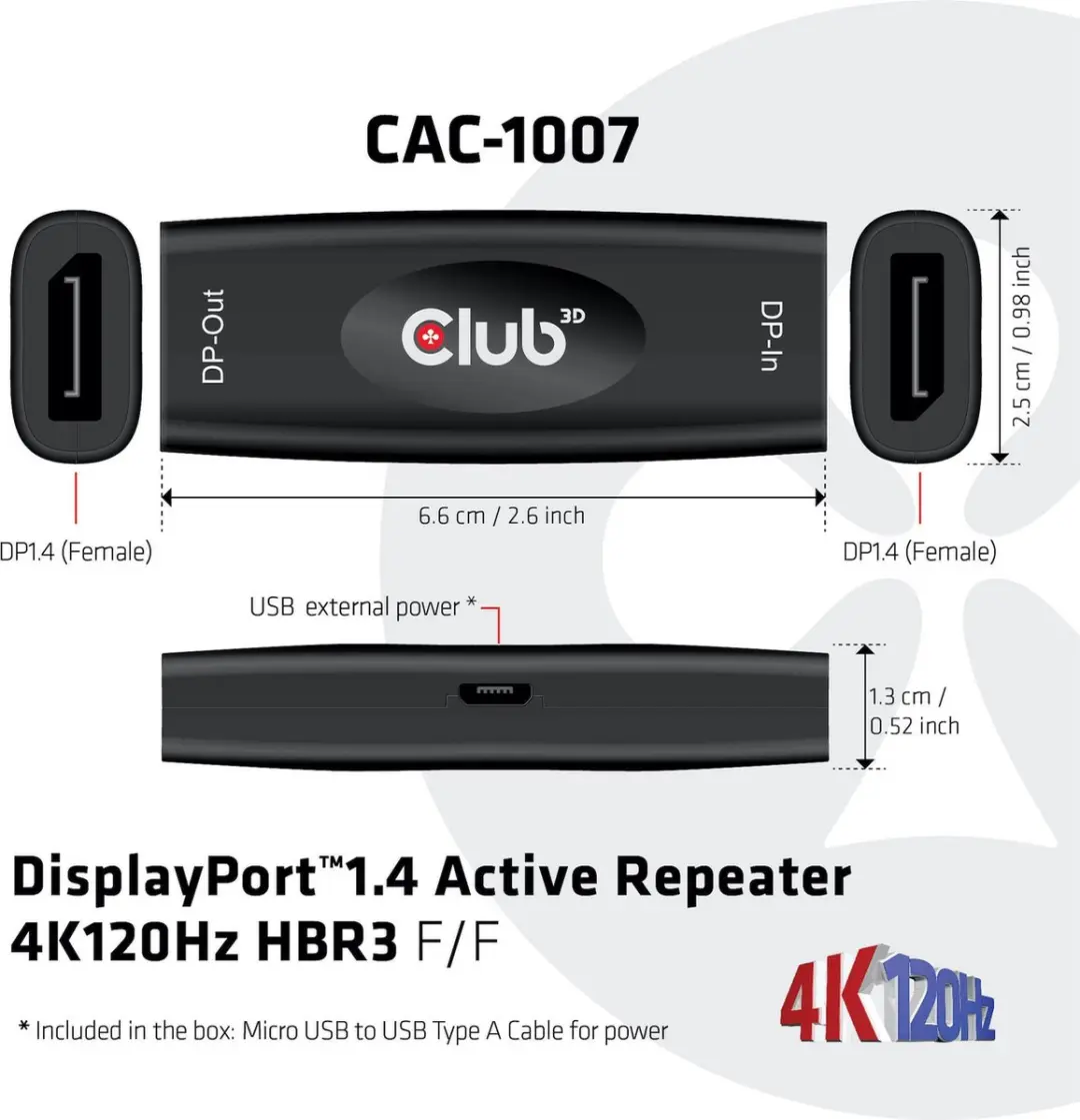 Club3D 8719214471590 Handleiding - afbeelding 4 van 6