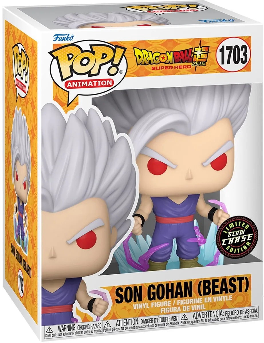 Funko Pop Animation Dragon Ball Super Hero Son Gohan Beast #1703