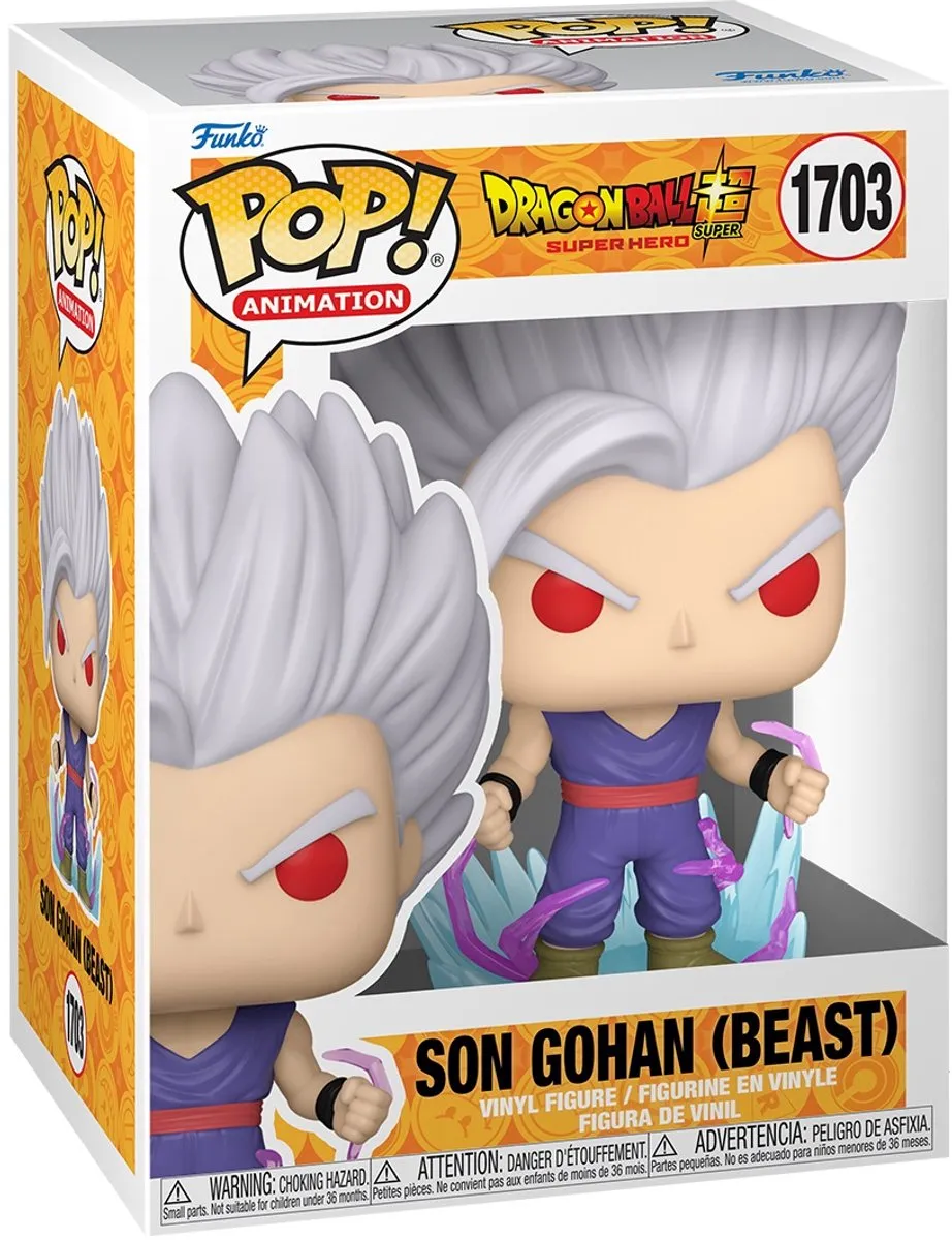 Funko Pop Animation Dragon Ball Super Hero Son Gohan Beast #1703