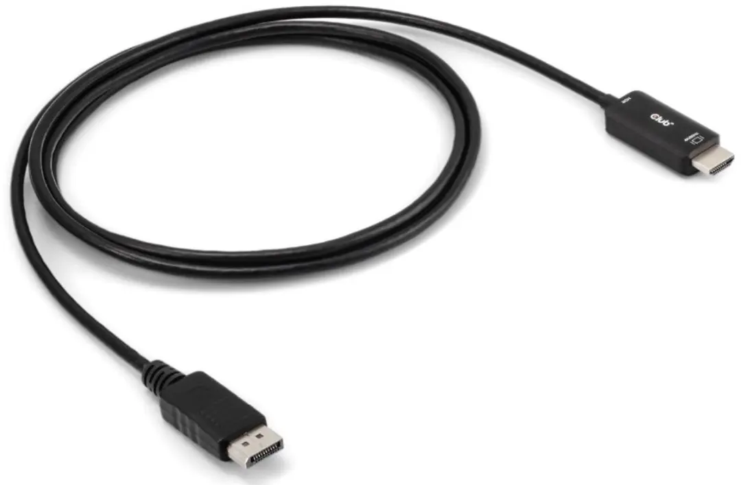 Club 3D CAC-1083 DisplayPort 1.4 naar HDMI Kabel 2 m - Zwart - afbeelding 3 van 3