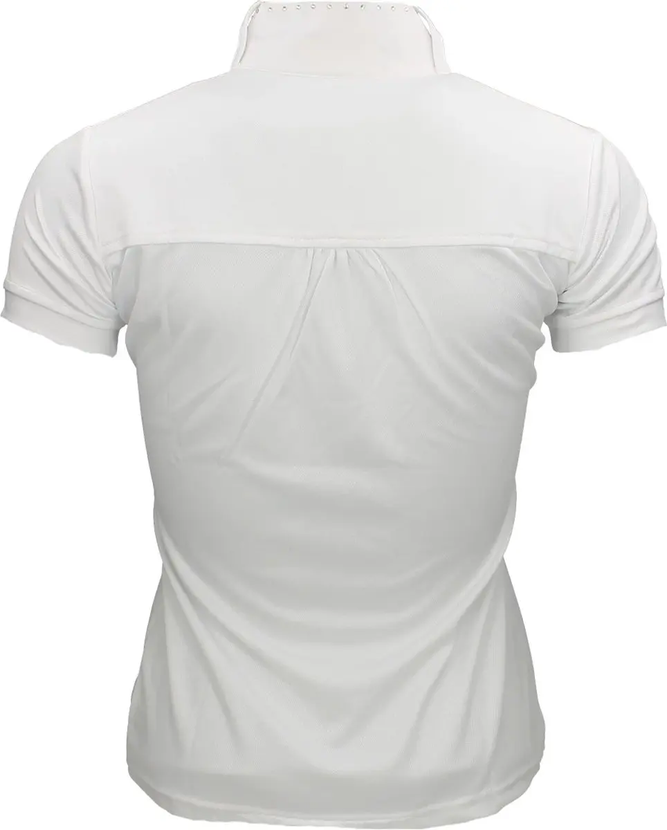 Epplejeck Showshirt Crystals Wit - XS