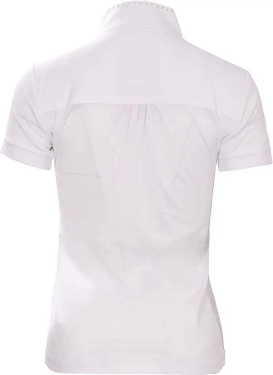 Epplejeck Showshirt Crystals Wit - XS - afbeelding 6 van 6