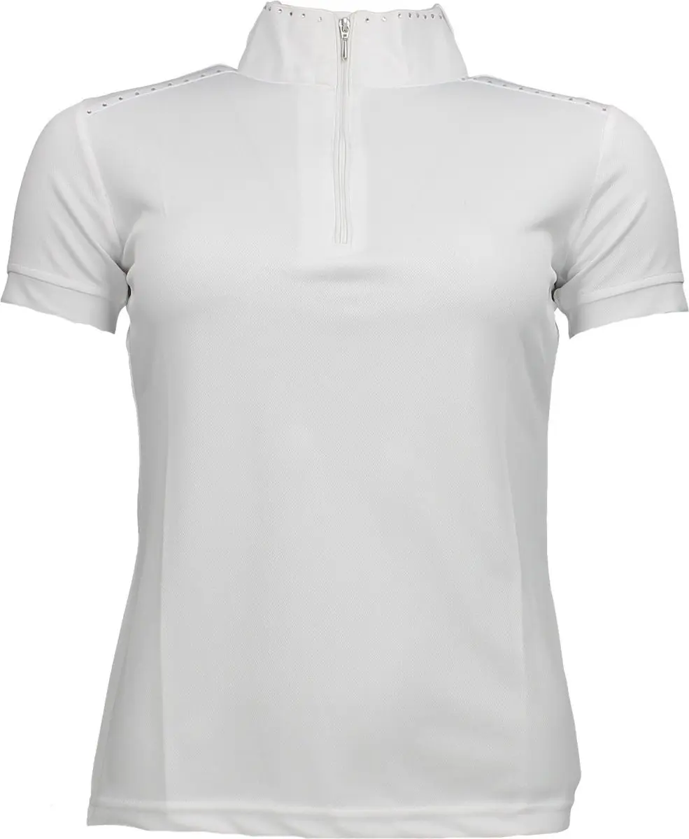 Epplejeck Showshirt Crystals Wit - XS