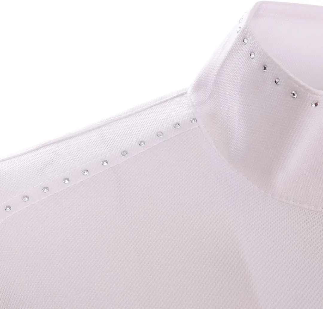 Epplejeck Showshirt Crystals Wit - XS