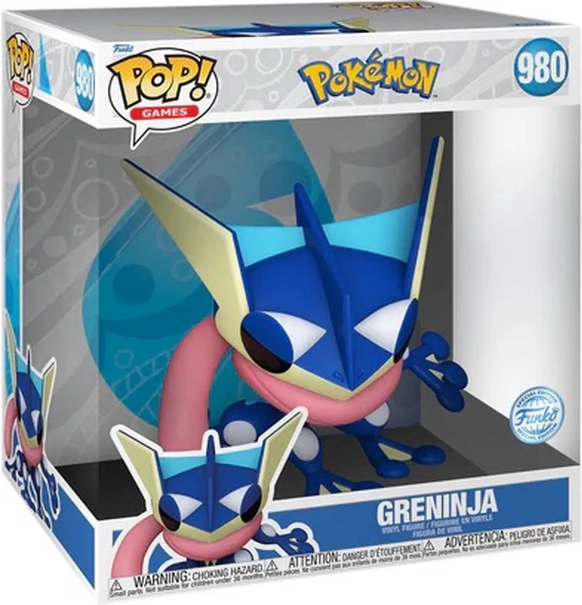 Funko Pop Games Jumbo Pokémon Greninja