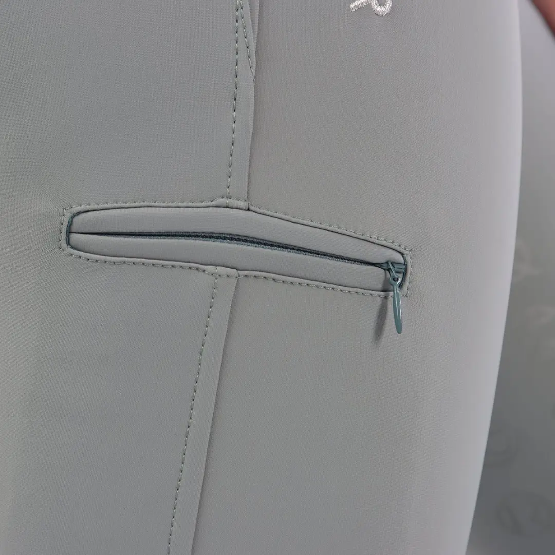 QUUR Qfallyn Full Grip Paardrijbroek 34 - Lichtgroen