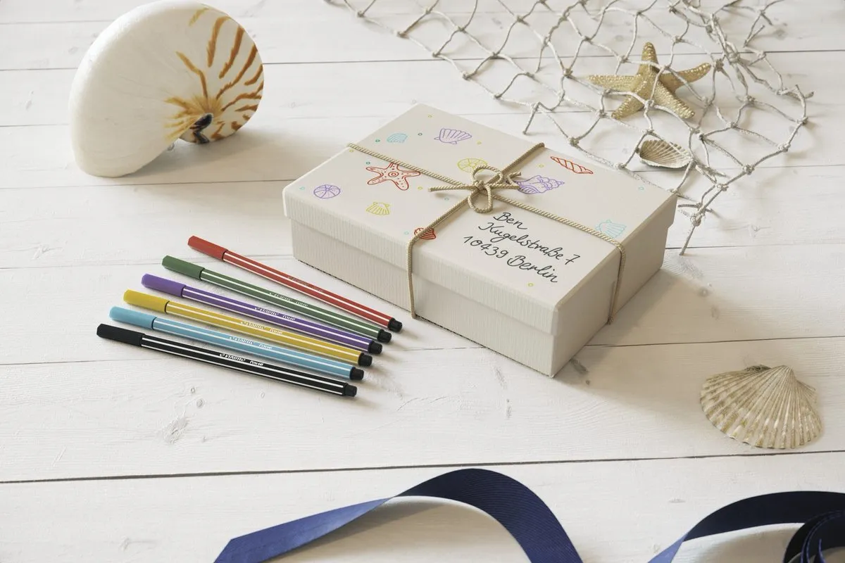 STABILO Pen 68 Premium Viltstift - 6 Stuks Multicolor