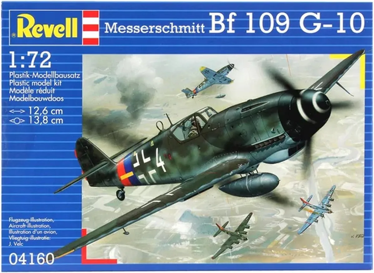 Revell 04160 Messerschmitt Bf 109 G-10 Modelbouwpakket 1:72 - Multi