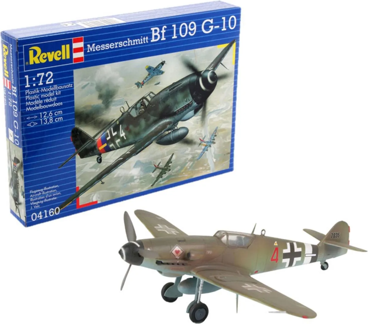 Revell 04160 Messerschmitt Bf 109 G-10 Modelbouwpakket 1:72