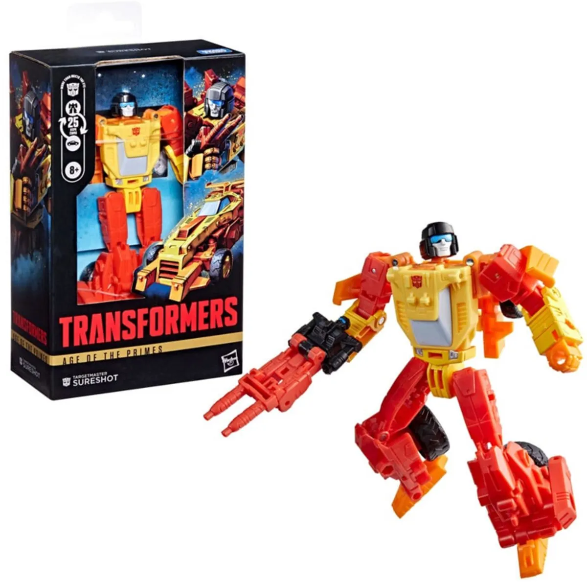 Hasbro Transformers Age of the Primes Sureshot HASG2005 - Action Figuur - Multi