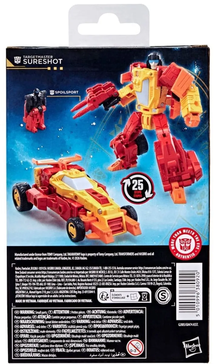 Hasbro Transformers Age of the Primes Sureshot HASG2005 - Action Figuur - Multi