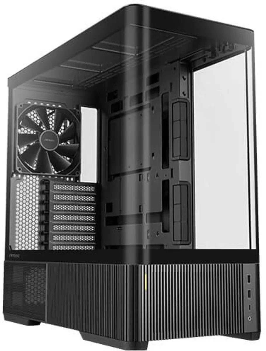 Antec C6 Curve Air Midi Tower - Zwart/Transparant