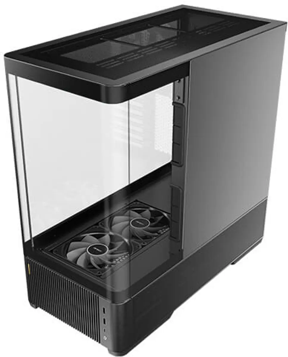 Antec C6 Curve Air Midi Tower - Zwart/Transparant