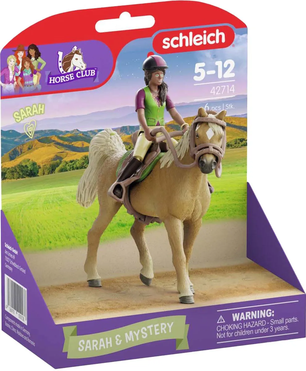 Schleich Horse Club Sarah & Mystery 42714 - Multikleur