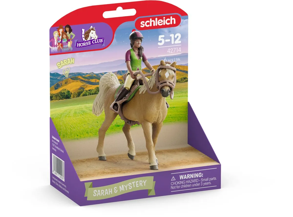 Schleich Horse Club Sarah & Mystery 42714 - Multikleur