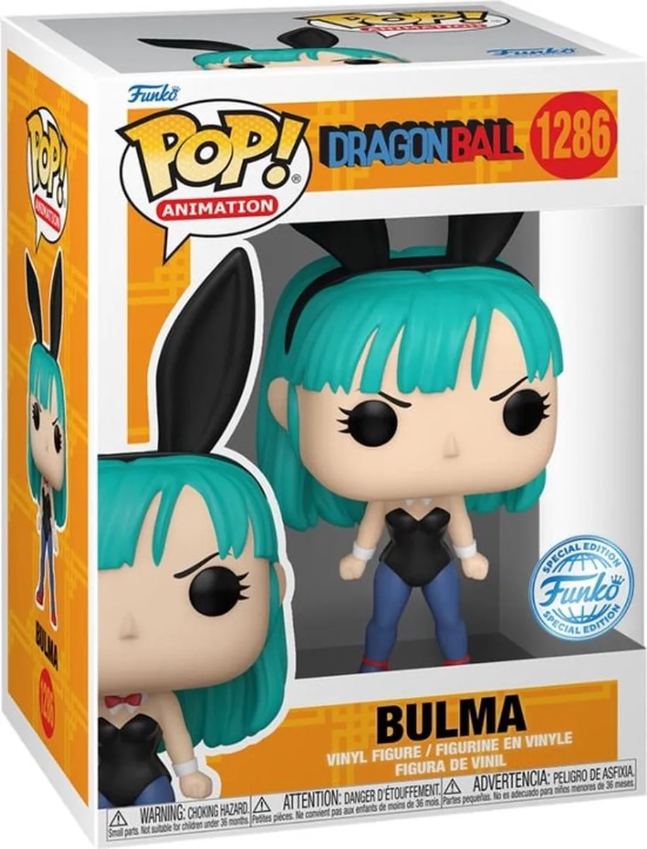 Funko Bulma in Bunny Suit Pop! Figuur