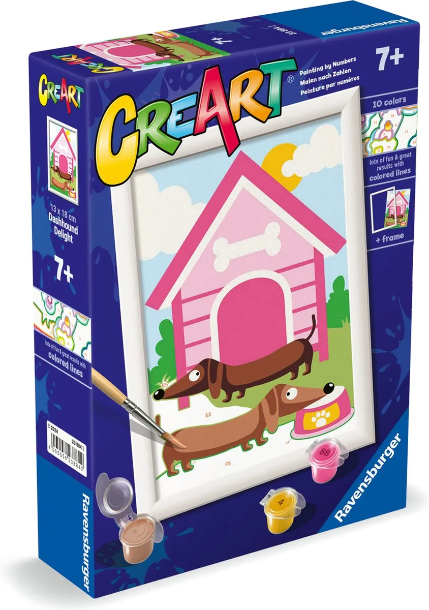 Ravensburger CreArt Dashhound Delight