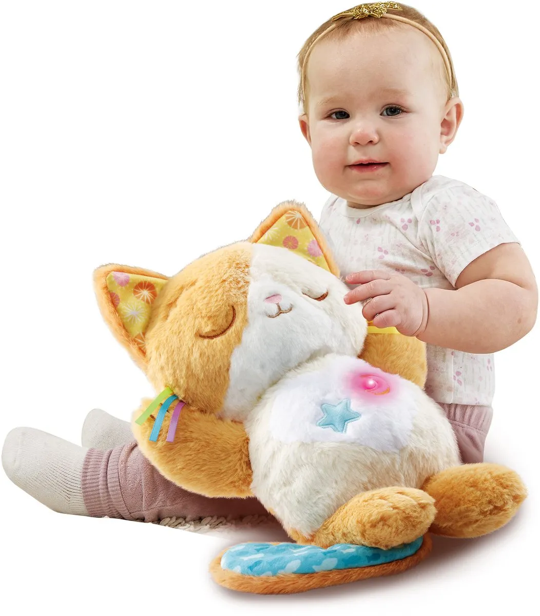 VTech Slaap Zacht Knuffelkat - Multicolor - afbeelding 6 van 6