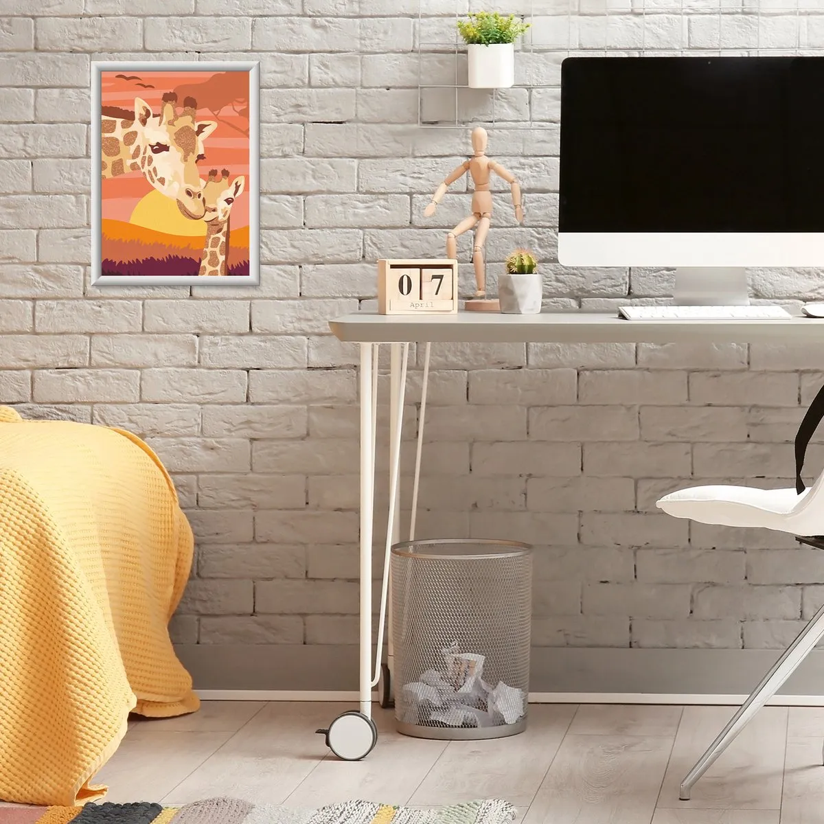 Ravensburger CreArt Giraffen Schilderen op Nummer - Compleet