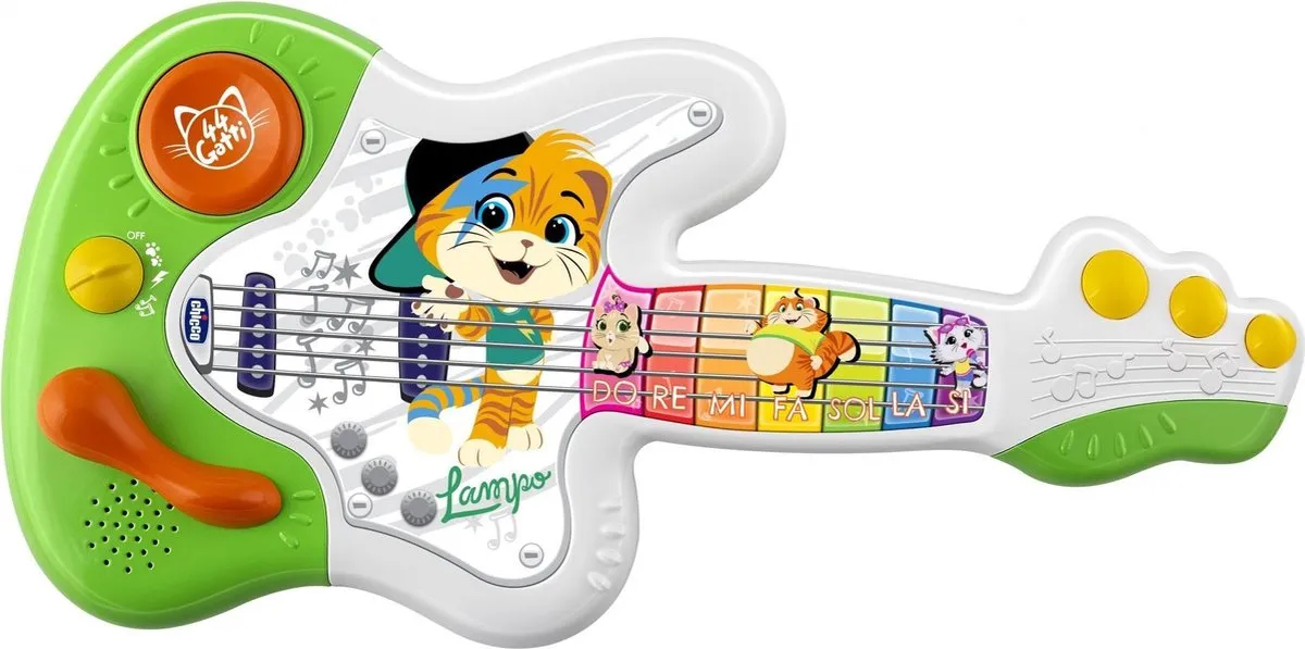 Chicco Lampo’s Gitaar Muzikaal Speelgoed