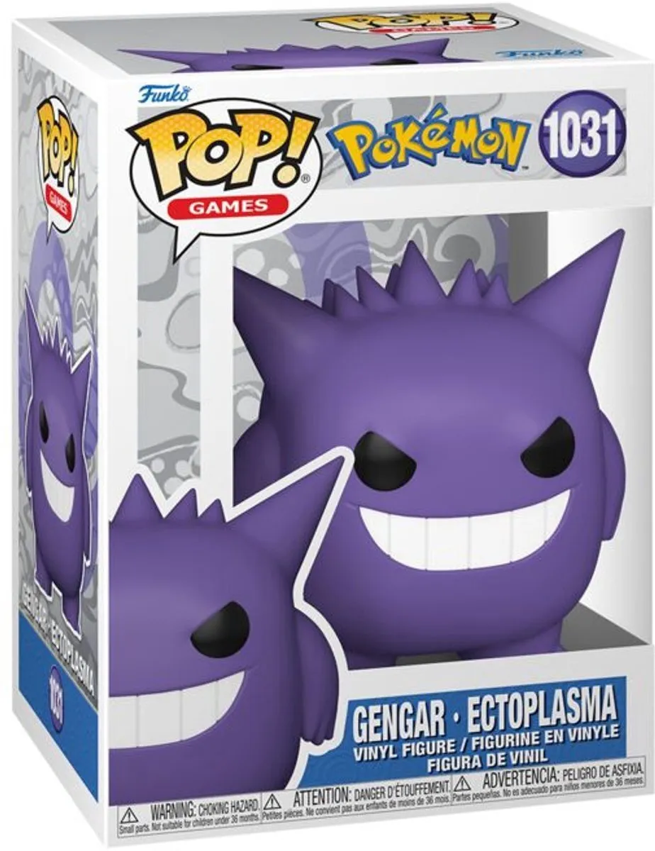 Funko Pop Pokémon Gengar - 9,5 cm - Multi