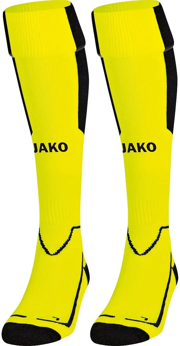JAKO Lazio Voetbalkousen 43-46 - Fluogeel/Zwart