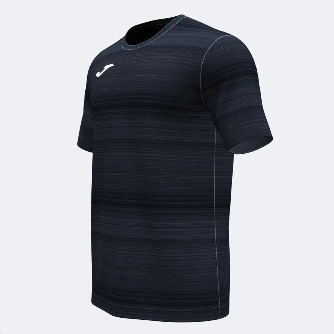 Joma Grafity III Shirt Korte Mouw Kinderen 164 - Zwart