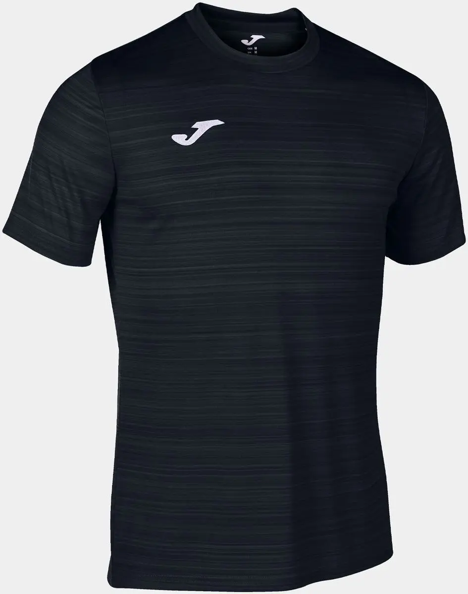 Joma Grafity III Shirt Korte Mouw Kinderen 164 - Zwart