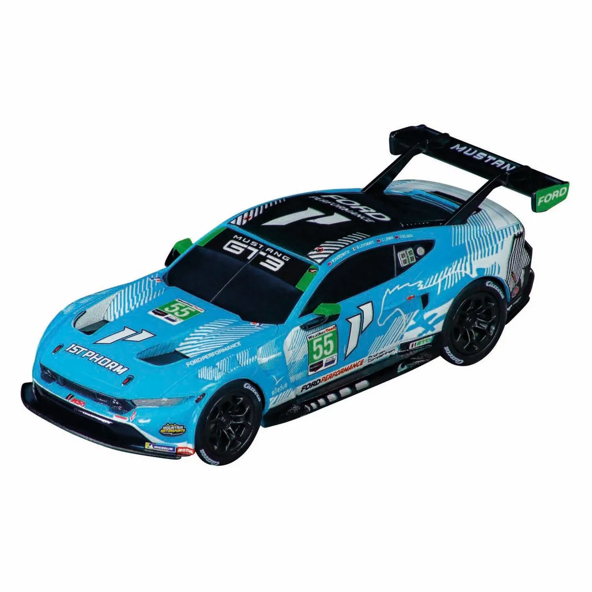 Carrera Ford Mustang GT3 Pull-Back Auto 1:43 - 3 Stuks